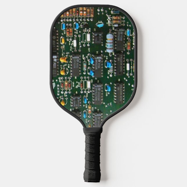 Bild der elektronischen Leiterplatte Pickleball Schläger (Rückseite)