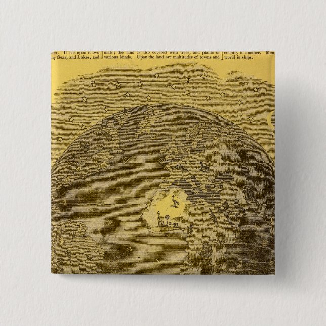 Bild der Welt Button (Vorderseite)