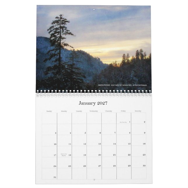 Bild des Kalenders Great Smoky Mountains 2012 Kalender (Jan 2027)