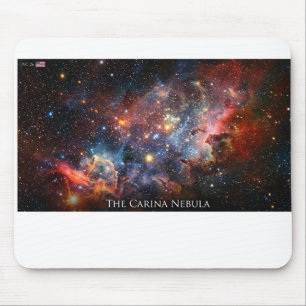 Bild des tiefen Weltraums der Sterne Mousepad