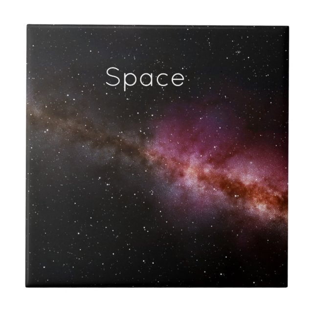 Bild des Universums Fliese (Vorderseite)