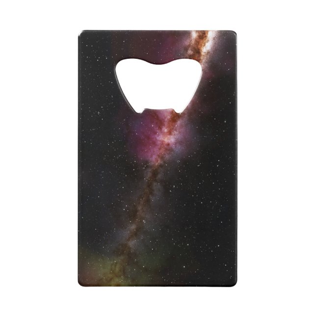 Bild des Universums Geldbeutel Flaschenöffner (Vorderseite)