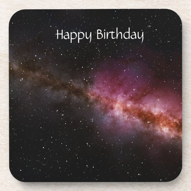 Bild des Universums Getränkeuntersetzer (Vorderseite)