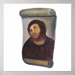 Bild ecce homo ecce reizend poster