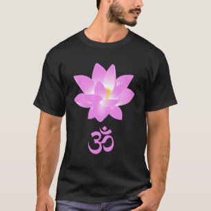 Bild einer rosa Lotus-Blume T-Shirt