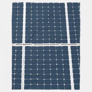Bild eines solaren Powers lustig Fleecedecke