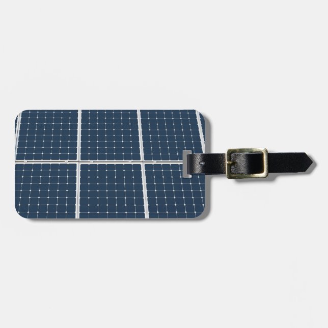 Bild eines solaren Powers lustig Gepäckanhänger (Vorderseite horizontal)