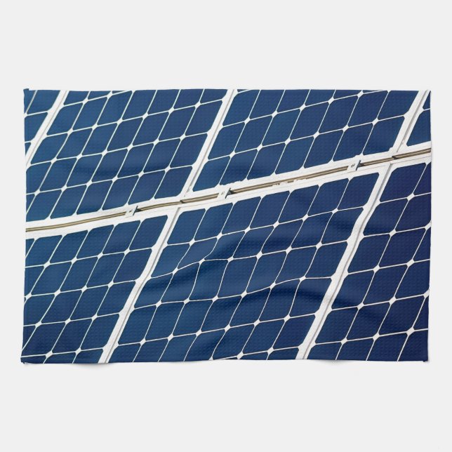Bild eines solaren Powers lustig Geschirrtuch (Horizontal)