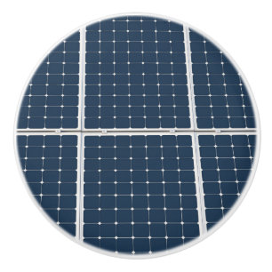 Bild eines solaren Powers lustig Keramikknauf