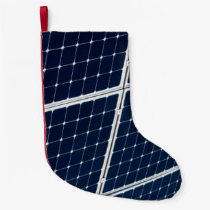 Bild eines solaren Powers lustig Kleiner Weihnachtsstrumpf