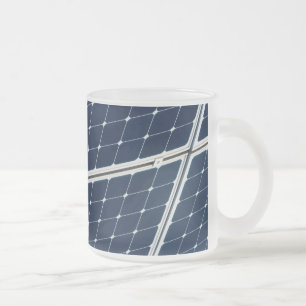 Bild eines solaren Powers lustig Mattglastasse