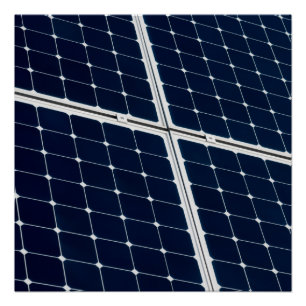 Bild eines solaren Powers lustig Poster
