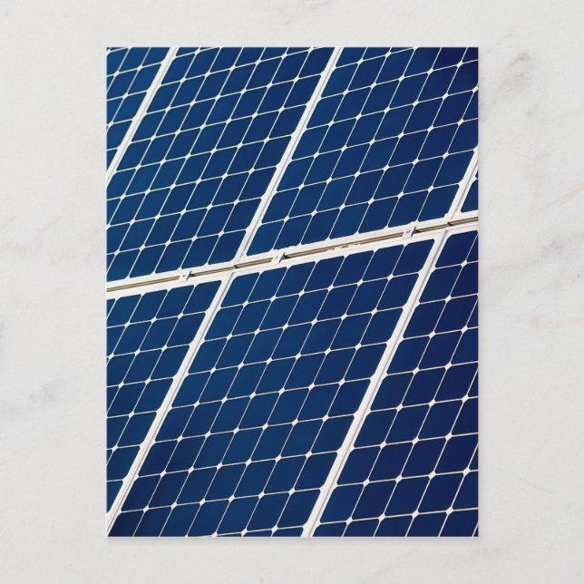 Bild eines solaren Powers lustig Postkarte (Vorderseite)