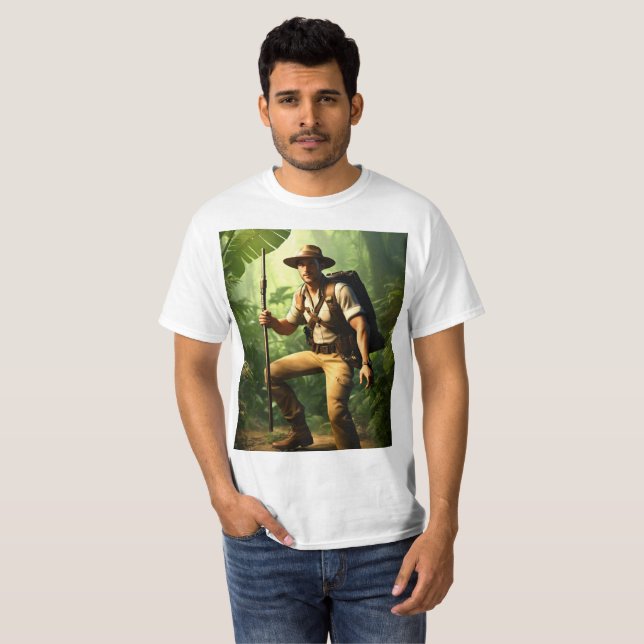 Bild für Rächer gedruckt T-Shirt (Vorne ganz)