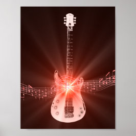 Bild Gitarre und Musikereignisse Poster