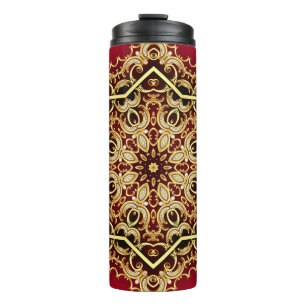 Bild Hintergrund mit Perle und Gold( Thermosbecher