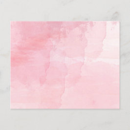 Bild im rosa Wasserfarb-Stil Flyer