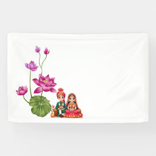 Bild Lotus, Braut und Bräutigam Banner