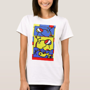 Bild mit der modernen Fischkunst T-Shirt