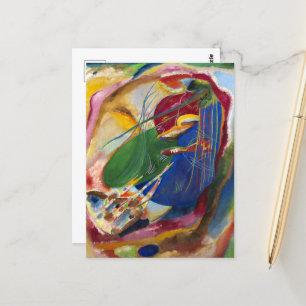 Bild mit drei Punkten, Nr. 196 von Kandinsky Postkarte