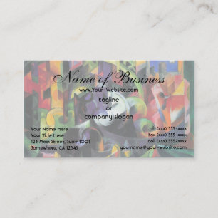 Bild mit Rindermarc; Bild mit Rindern Visitenkarte