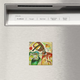Bild mit schwarzem Bogen Magnet