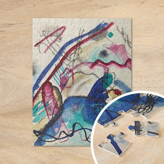 Bild mit weißer Grenze | Kandinsky Puzzle (Von Creator hochgeladen)