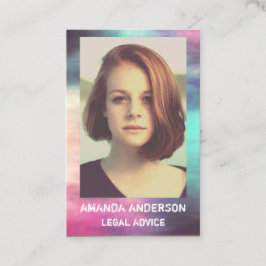 Bild - modernes Logo Visitenkarte