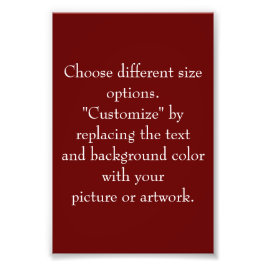 Bild oder Kunstwerk hinzufügen, erstellen Sie es a Fotodruck