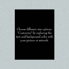 Bild oder Kunstwerk hinzufügen, erstellen Sie es a Poster