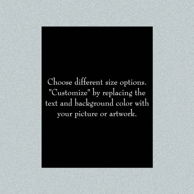 Bild oder Kunstwerk hinzufügen, erstellen Sie es a Poster (Add Picture or Artwork, Create It Your Way Poster)