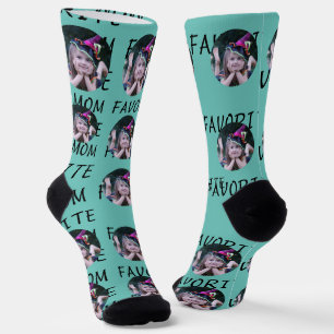 Bild perfekt personalisiertes Foto Muttertag Socken