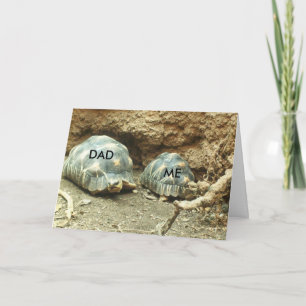 Bild perfekt: Vater u. ich Karte