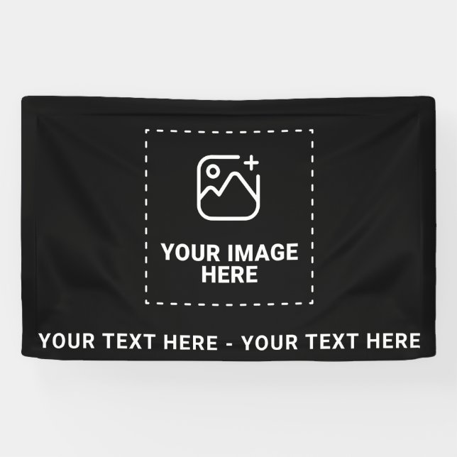 Bild plus Text Banner (Horizontal)