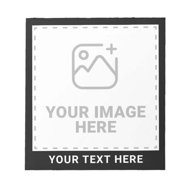 Bild plus Text Notizblock (Vorderseite)