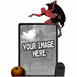 Bild-Rahmen für den Teufel 2 x 3 Freistehende Fotoskulptur