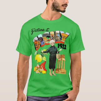 Bild Sizilien 1922 Postkarte T-Shirt