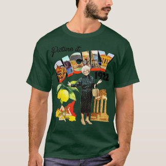 Bild Sizilien 1922 Postkarte T-Shirt