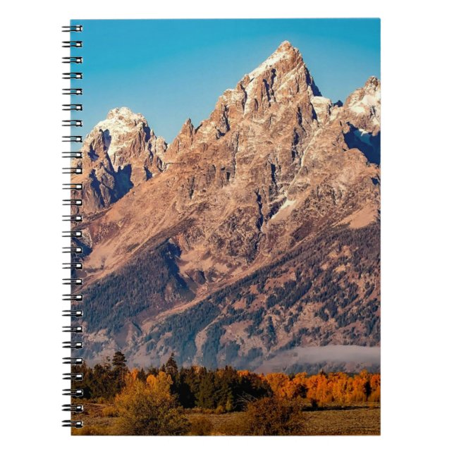 Bild vom Rocky Mountain auf Notebook Notizblock (Vorderseite)