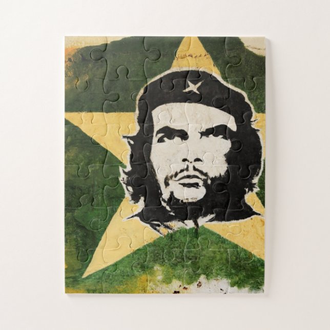 Bild von Che Guevara an einer Wand Puzzle (Vertikal)