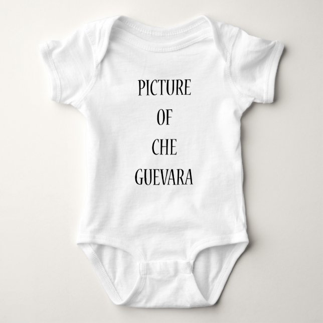 Bild von Che Guevara Baby Strampler (Vorderseite)