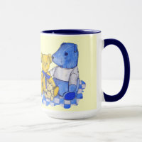 Bild von drei niedlichen alten Vintagen Teddy