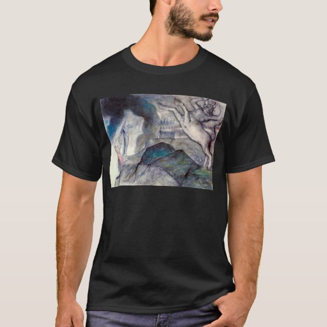 Bild von Minotaur zur Illustration von Inferno, Ca T-Shirt (Vorderseite)