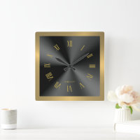 Bild von Schwarz & Gold & Metallischem Edelstahl