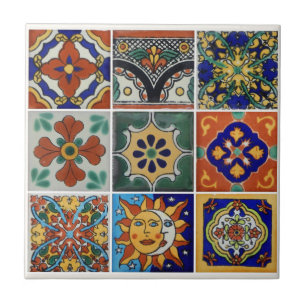 Bild von Talavera Tile auf der kleinen Keramik Fliese