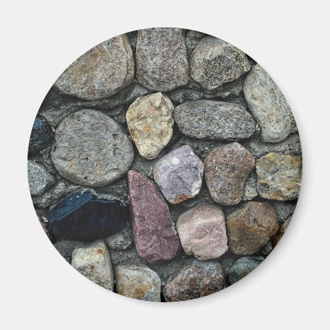 Bild von variegated Gestein Magnet (Vorne)