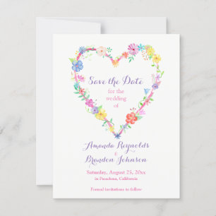 Bild-Vorlage Hübsch Positions Kranz Save the Date