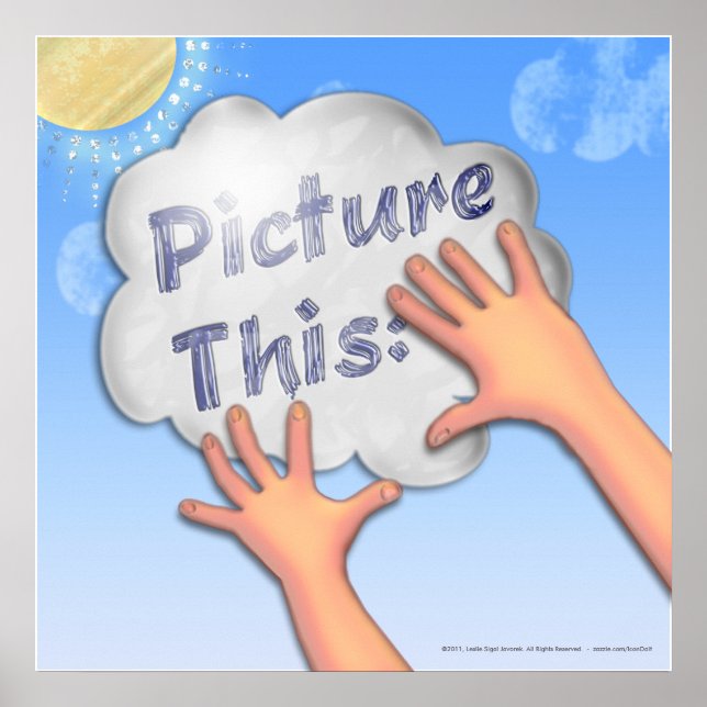 Bild - Vorstellungskraft für Motivation - 2 Poster (Vorne)