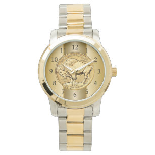 Bild zeigt eine amerikanische Büffalo Gold Proof C Armbanduhr