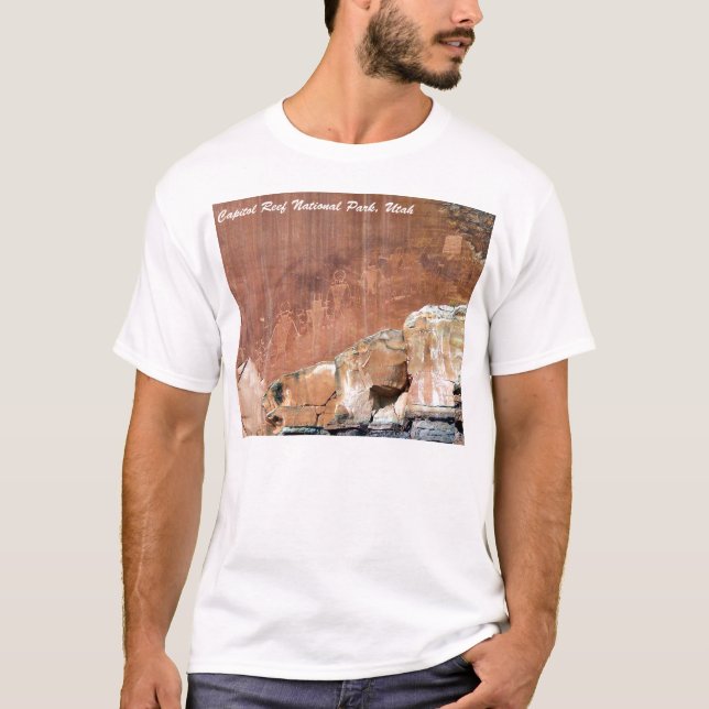 Bilddagramme am Hauptstadts-Riff T-Shirt (Vorderseite)